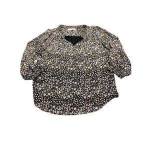 LOFT women’s top size M floral fully lined